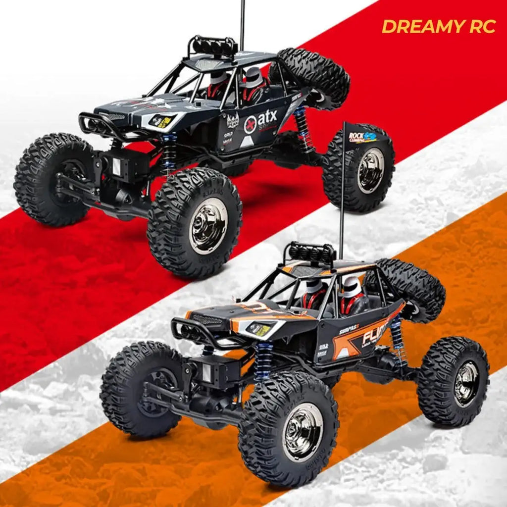 4WD Rock Crawler RC Car – Off-Road Remote Control Climbing Vehicle