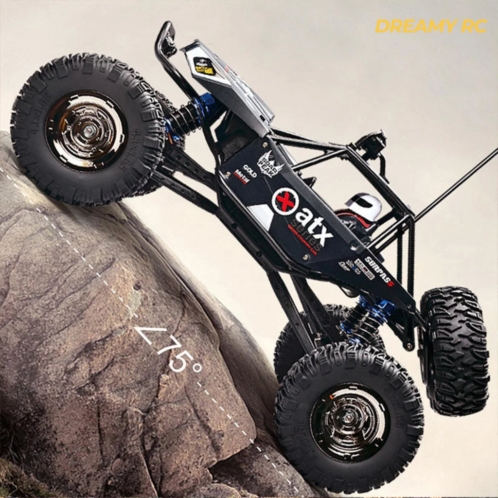 4WD Rock Crawler RC Car – Off-Road Remote Control Climbing Vehicle