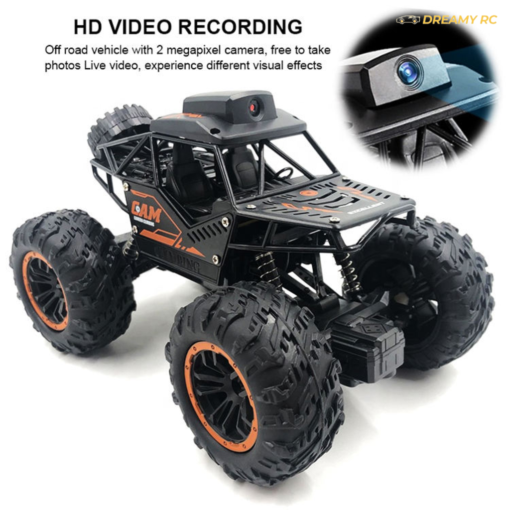 720P WiFi FPV RC Car with Camera – Remote Control Climbing Car with Live Video Transmission