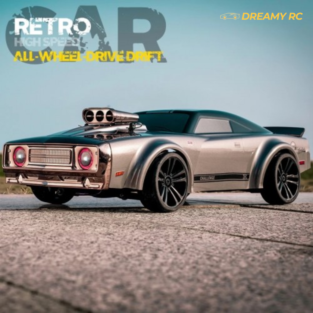 1:16 4WD RC Drift Car – 40 km/h High-Speed Remote Control Racing Car with LED Lights