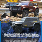 1:10 Scale 4WD Rock Crawler RC Car – Bronco Style Off-Road Remote Control Vehicle