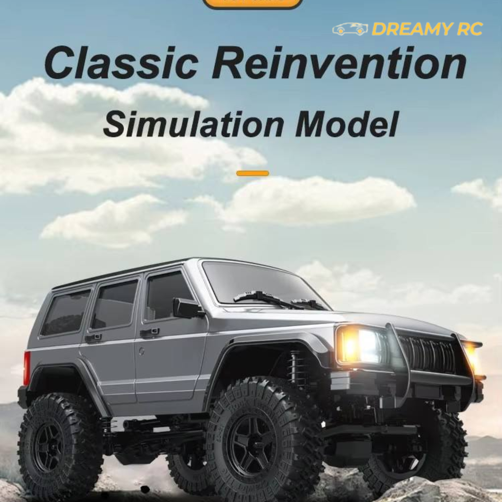 AUSTAR AX-8562 1:18 Scale 4WD Rock Crawler RC Car with 2.4GHz Remote Control