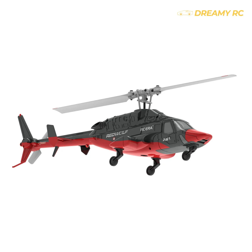 1:53 Scale Air-Wolf 4CH RC Helicopter – 6-Axis Gyro Electric Remote Control