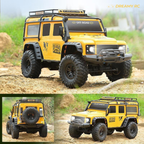 1:10 Scale 4WD RC Rock Crawler – Off-Road Remote Control Car with LED Lights