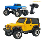 1:36 Scale Mini RC Rock Crawler – 2.4GHz All-Terrain Remote Control Car