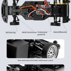 LDRC A99 1:18 RWD Drift RC Car – Electric Remote Control Racing Car with LED Lights