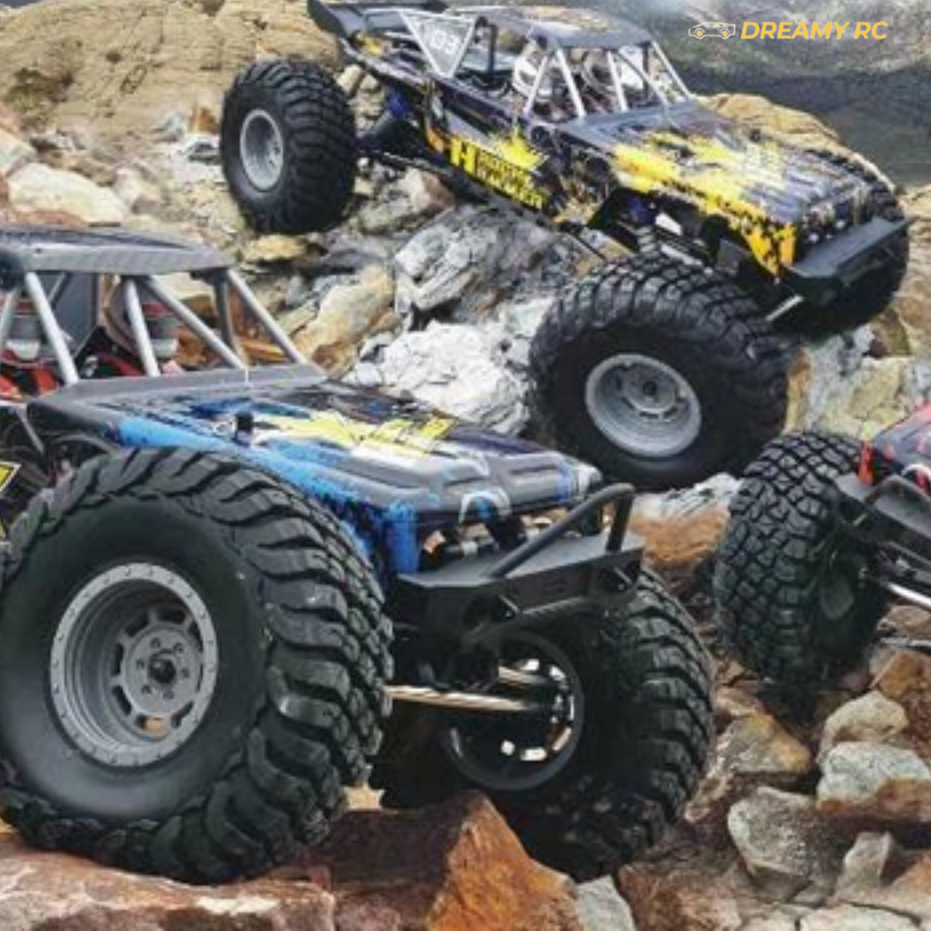 1:10 Scale 4WD Rock Crawler RC Car – Off-Road Remote Control Adventure Vehicle