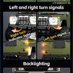 1:12 Scale 4WD Rock Crawler RC Car with LED Lights – Off-Road Remote Control Vehicle