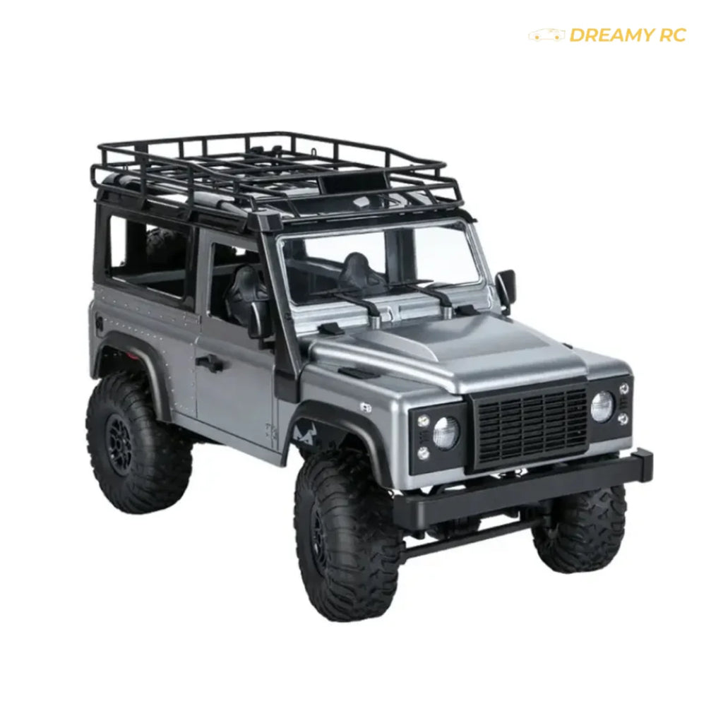 1:12 Scale 4WD Rock Crawler RC Car – Defender Style Off-Road Remote Control Vehicle