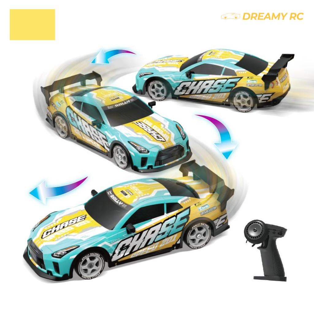 1:16 Scale 4WD RC Drift Car – High-Speed Remote Control Racing Car with LED Lights