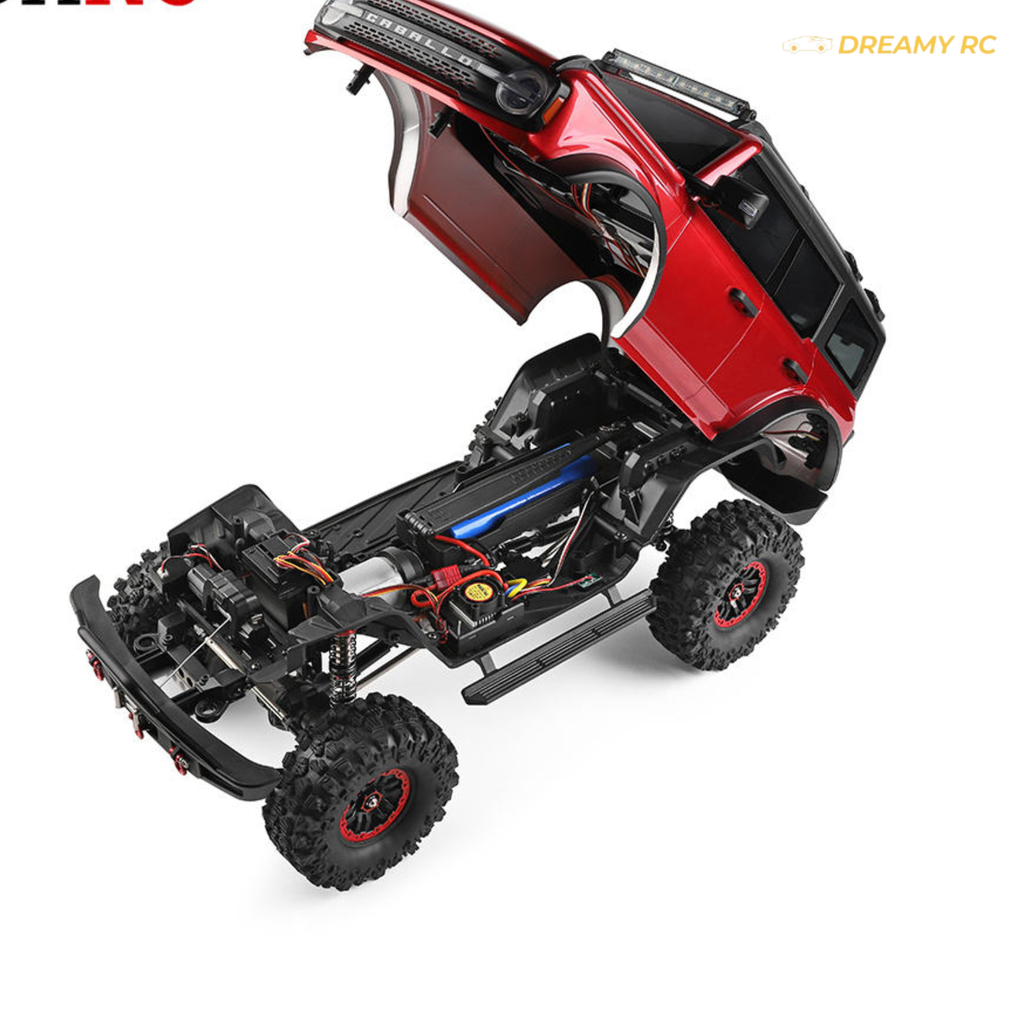 1:10 Scale 4WD Rock Crawler RC Car – Off-Road Remote Control Climbing Vehicle