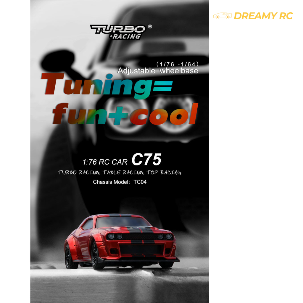 1:76 Scale Drift RC Car for adults