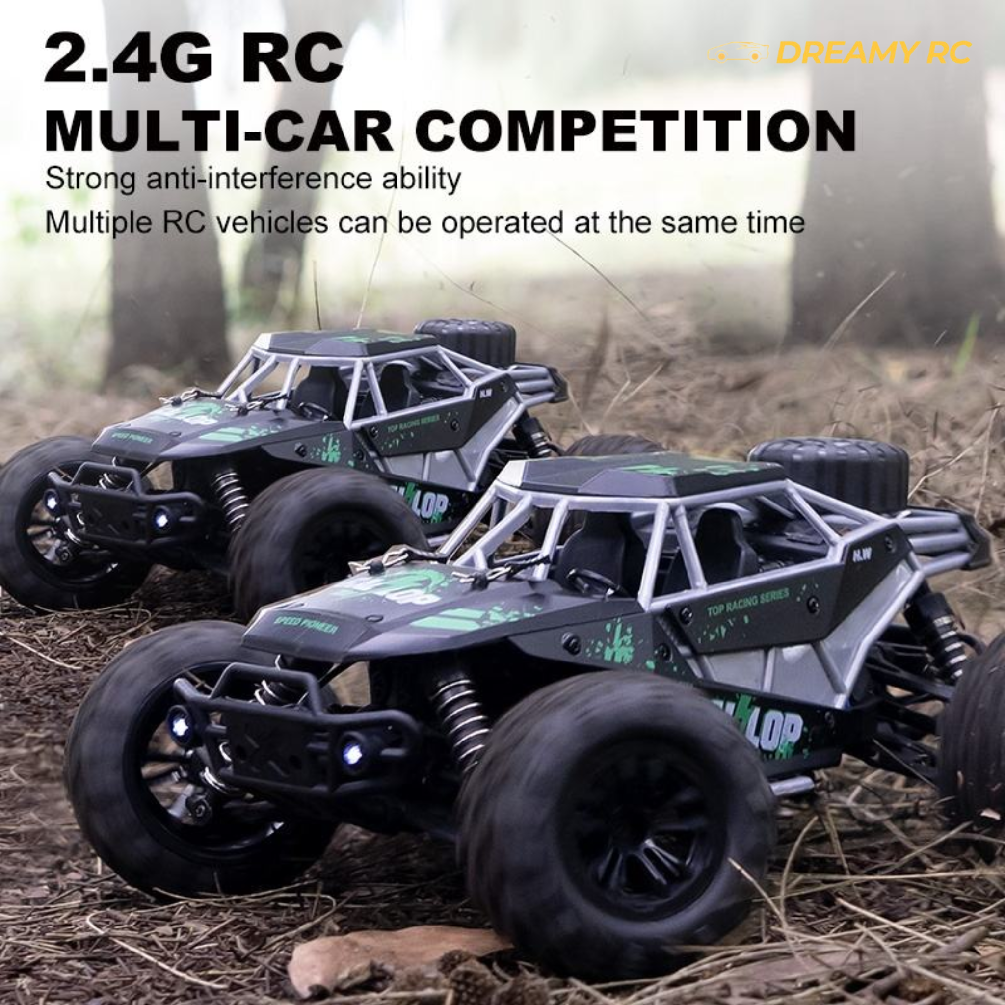 1:16 Scale 4WD High-Speed Off-Road Rock Crawler Remote Control Car