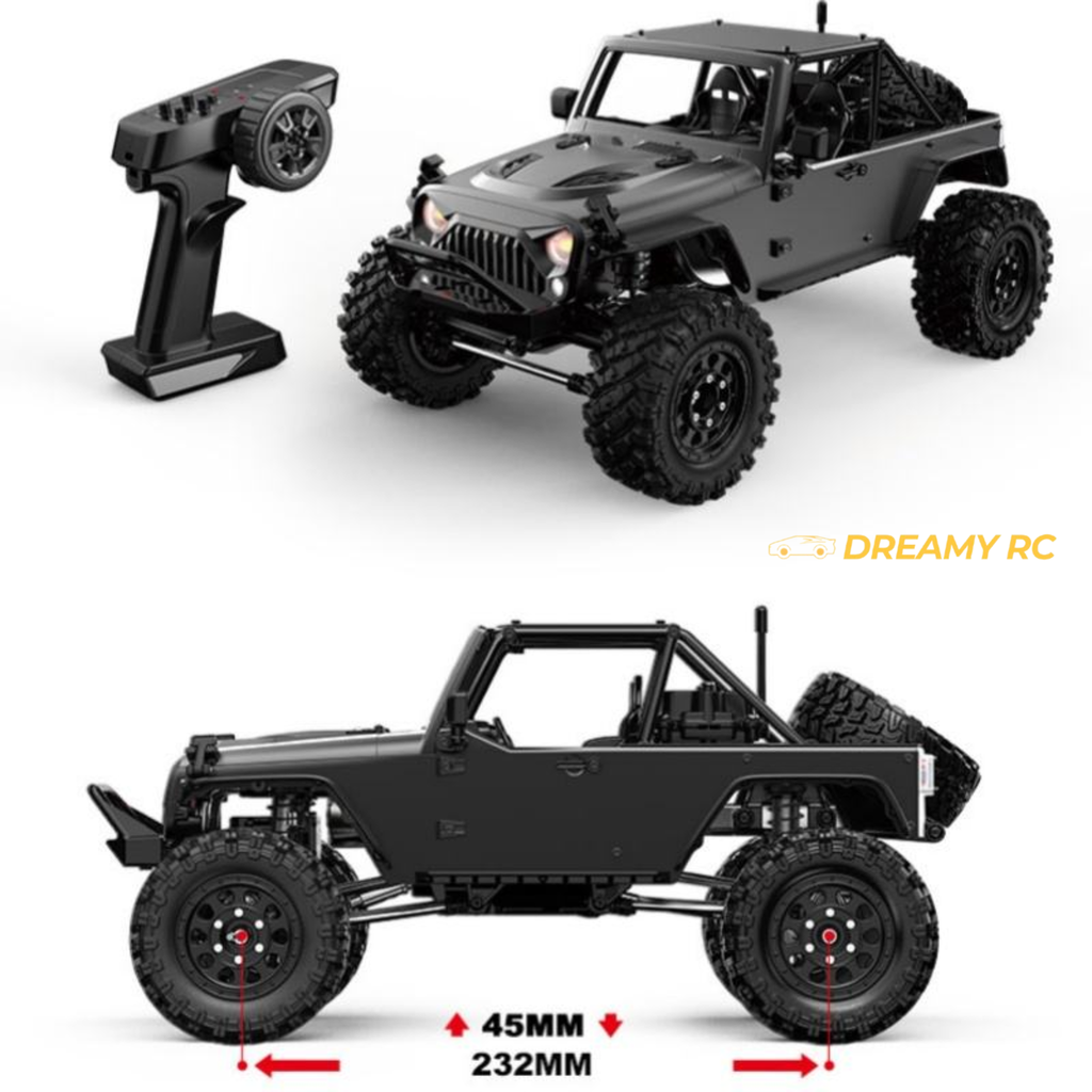 MJX Hyper Go H12Y 1:12 Brushless 4x4 Rock Crawler RC Car