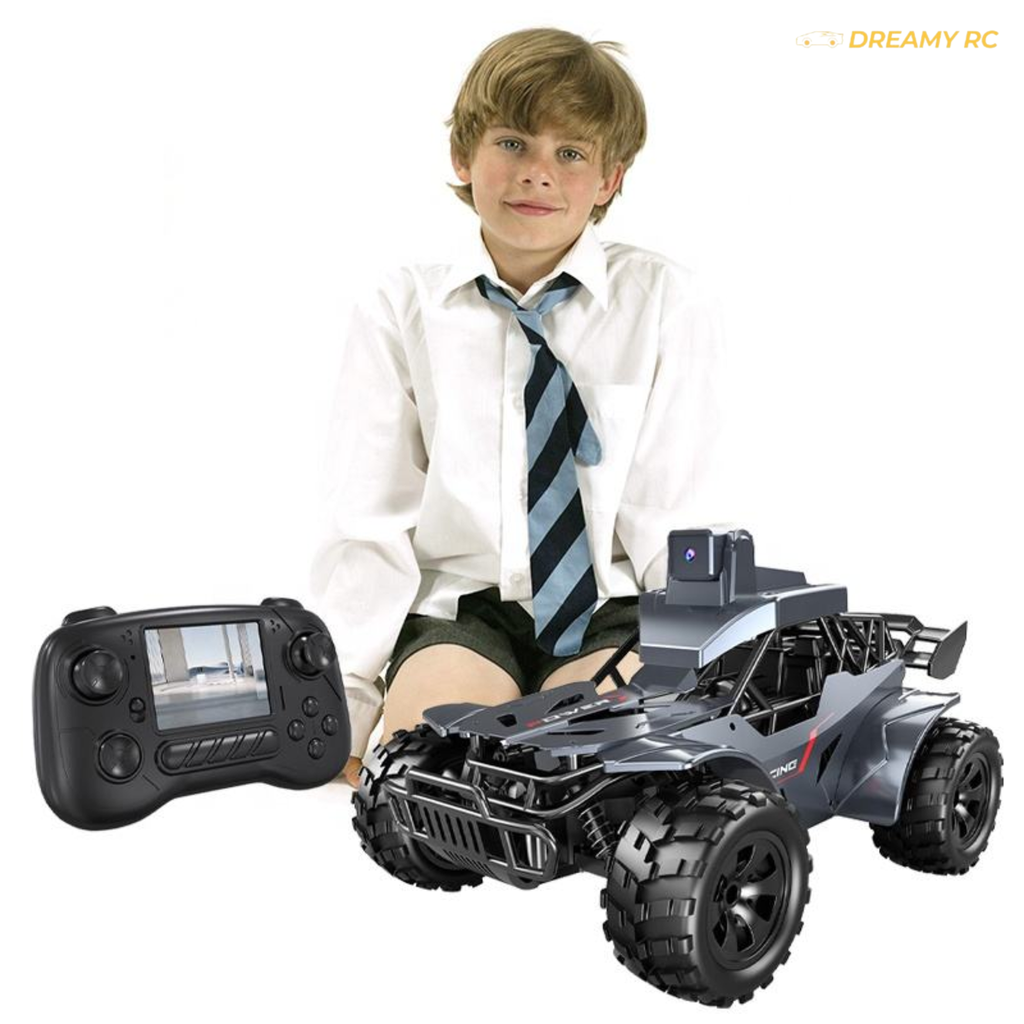 20 KM/H FPV RC Race Car with HD Camera & LCD Display – Real-Time Remote Control Racing Car
