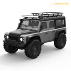 1:16 Scale 4WD Rock Crawler RC Car – Hobby Grade Off-Road Defender Style Remote Control Vehicle