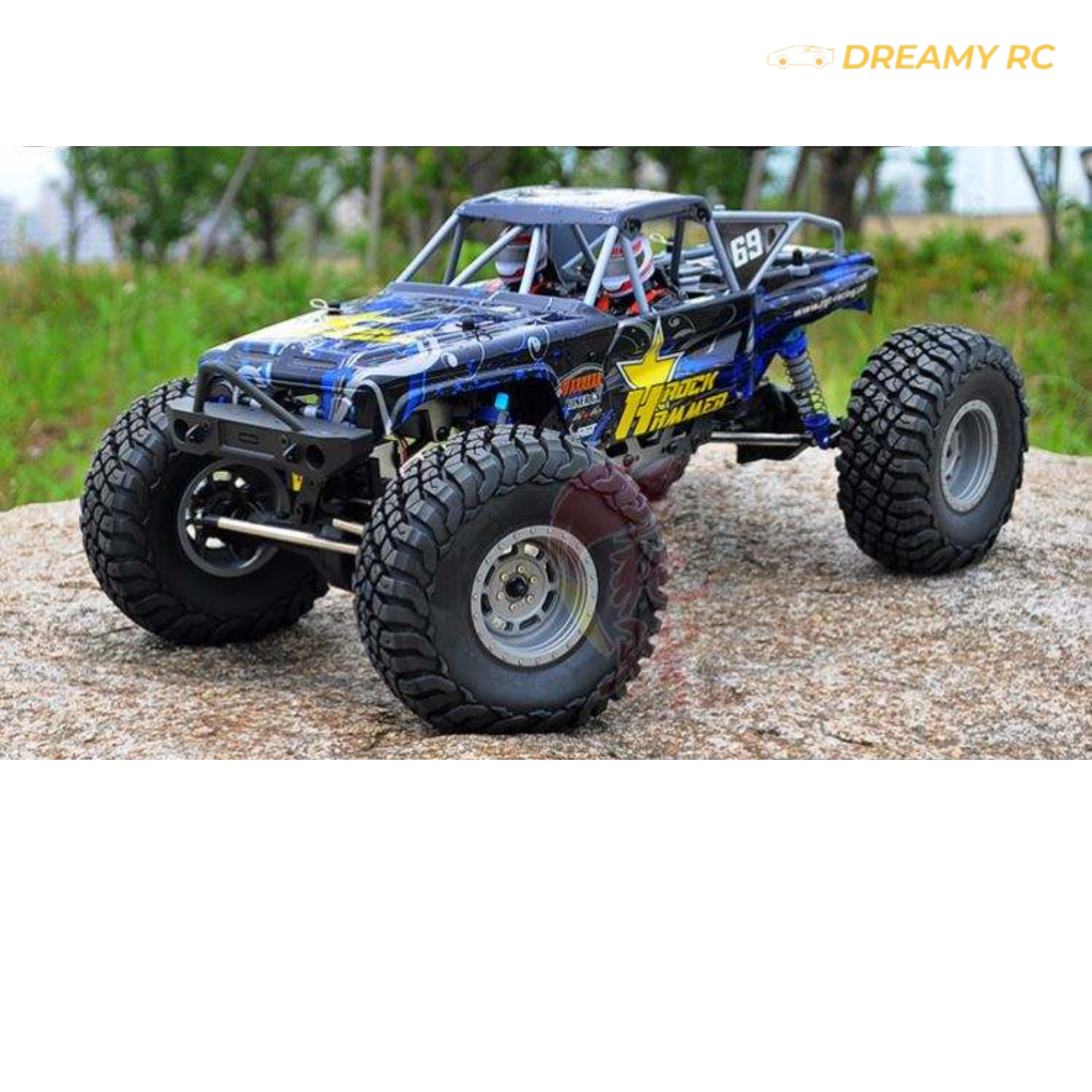 1:10 6WD RC Rock Crawler – Hobby Grade Off-Road Remote Control Trail Truck