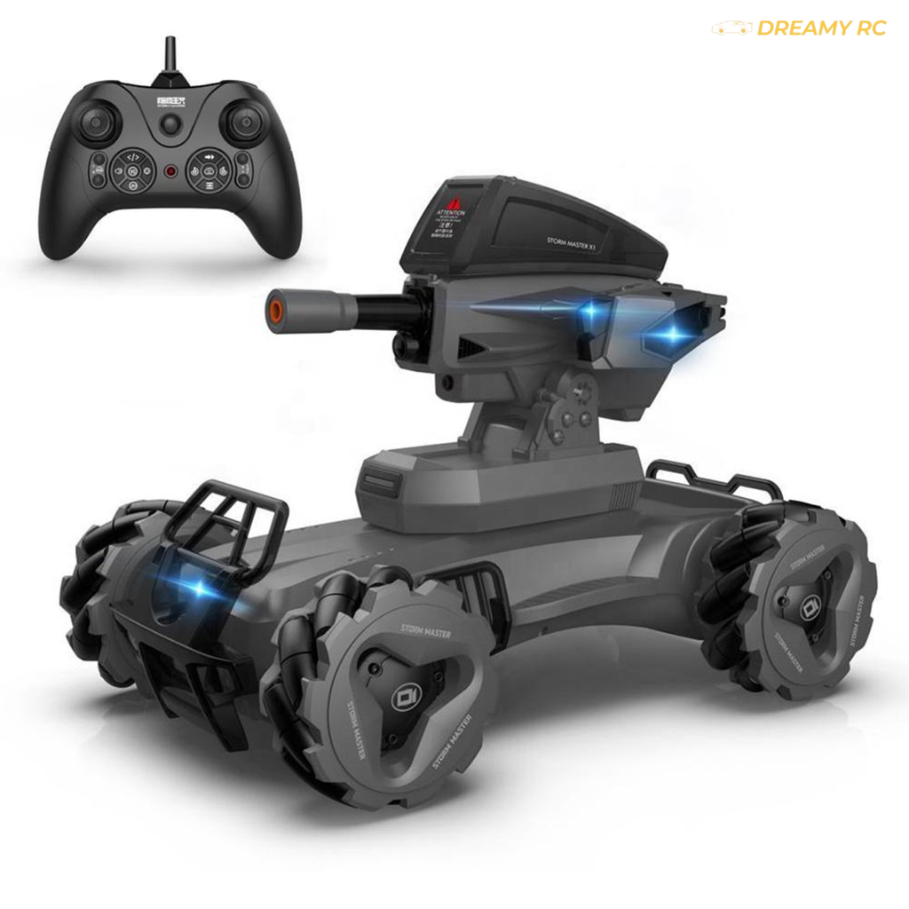 Intelligent RC Battle Tank with 720P Camera – Programmable Remote Control Water Bomb & Infrared Shooting Tank