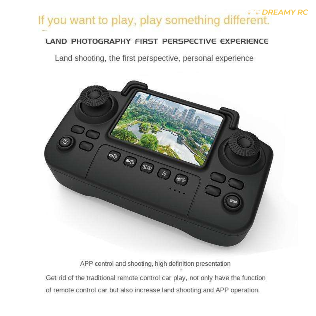 4x4 Rock Crawler RC Car with WiFi Camera – 2.4GHz Remote Control Off-Road Climbing Vehicle