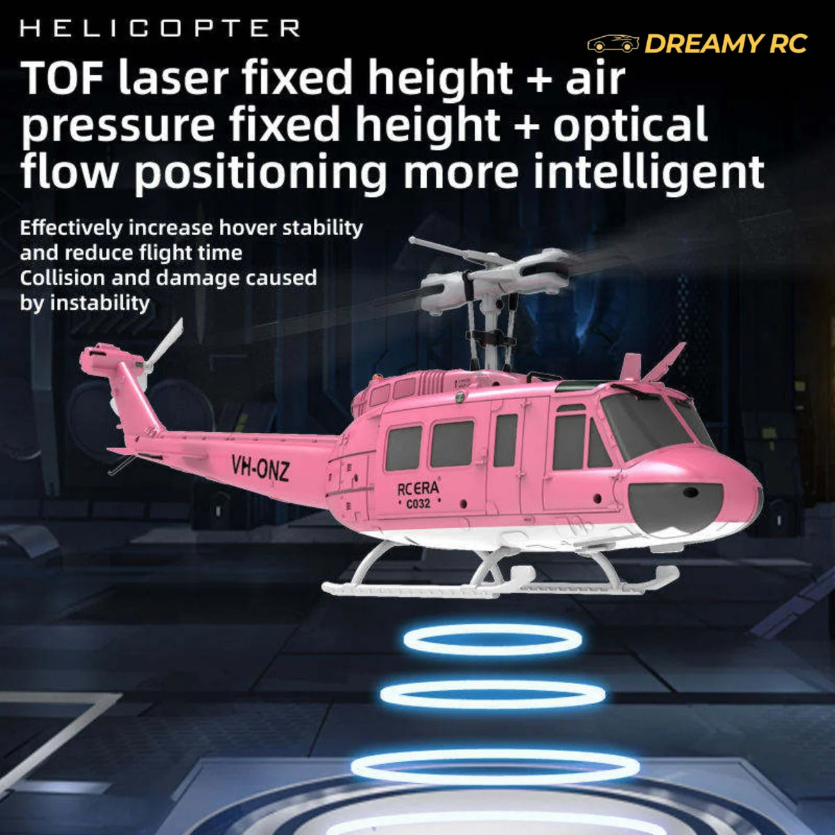 C032 ERA 2.4GHz 6-Channel RC Helicopter with 6-Axis Gyroscope