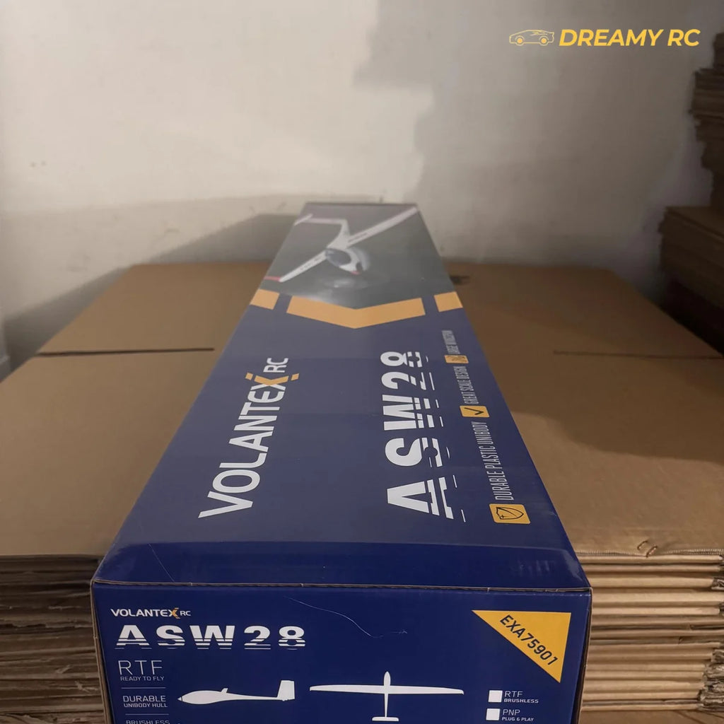 ASW28 2600mm Brushless RC Glider Airplane – Sailplane with Plastic Fuselage