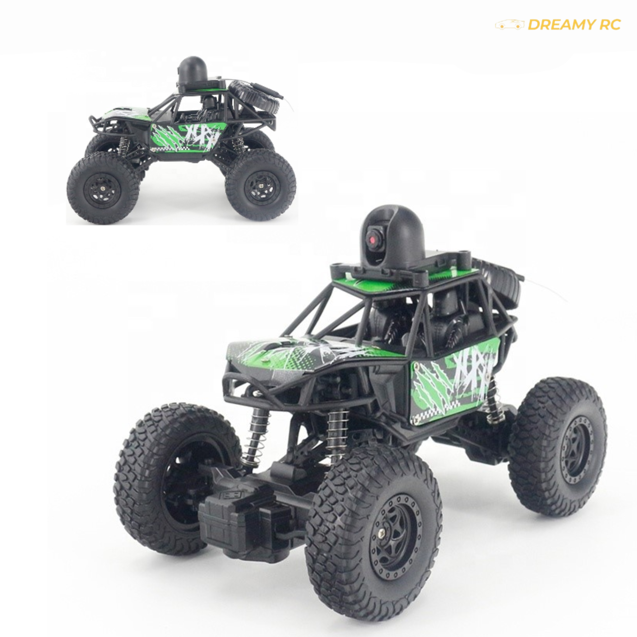 1:22 FPV RC Car with Camera – 2WD High-Speed Remote Control Off-Road Car