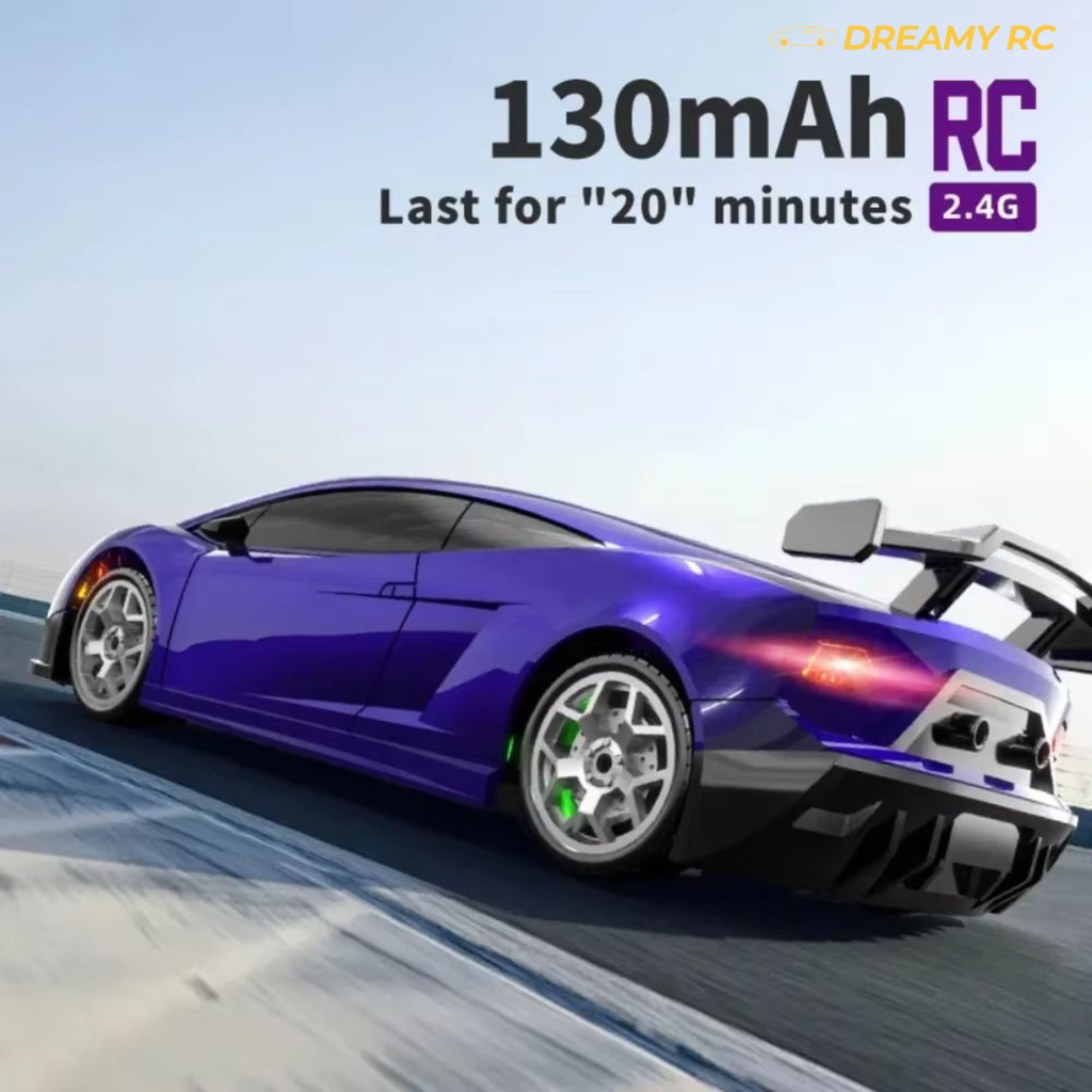 1:43 Scale 4WD RC Drift Car with Gyro – Mini Ready-to-Run Remote Control Car