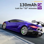 1:43 Scale 4WD RC Drift Car with Gyro – Mini Ready-to-Run Remote Control Car