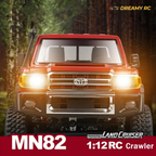 1:12 Scale Retro 4WD Rock Crawler RC Car – Off-Road