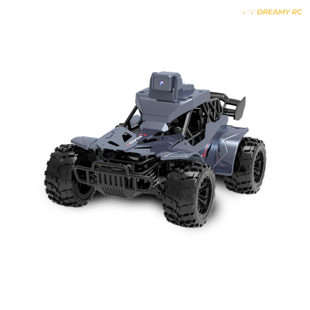 High-Speed RC Monster Truck with HD Camera & WiFi App Control
