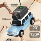 Wltoys 1:64 FPV Mini RC Car with HD Camera & 2.4GHz Remote Control