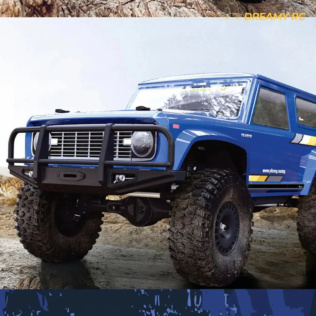 1:10 Scale 4WD Rock Crawler RC Car – Bronco Style Off-Road Remote Control Vehicle
