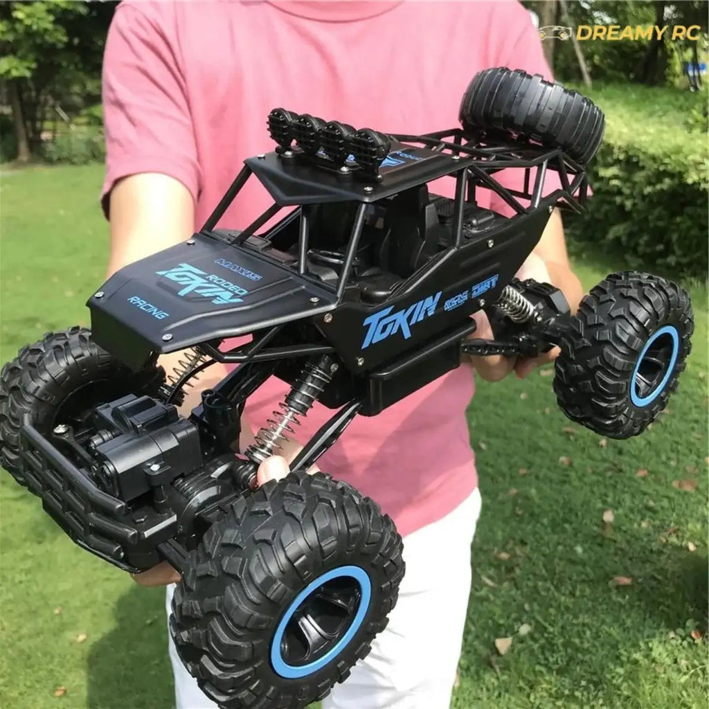 1:12 Scale 4x4 Rock Crawler RC Car – Alloy Body Off-Road Remote Control Vehicle