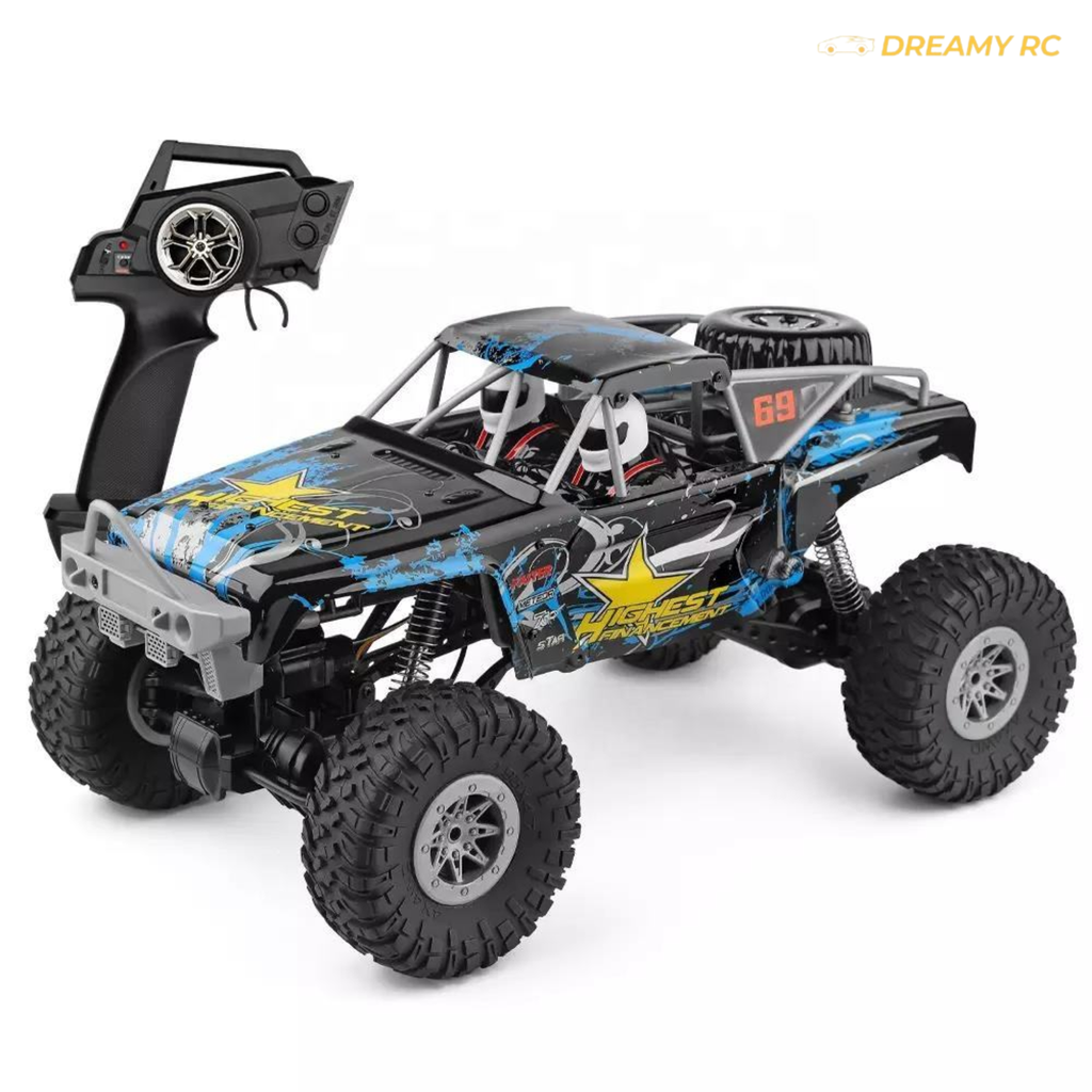 1:10 RTR 4WD Rock Crawler RC Car – Off-Road Remote Control Climbing Vehicle
