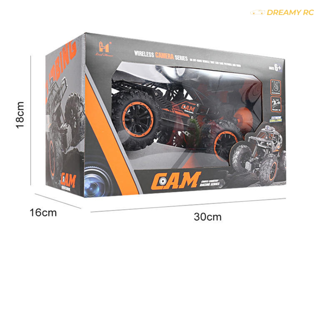 1:18 FPV WiFi Camera RC Car – HD 720P Remote Control SUV with App Control