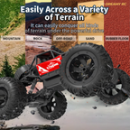 1:16 Scale 4WD Alloy Rock Crawler RC Car with Gesture & Remote Control