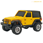 1:36 Scale Mini RC Rock Crawler – 2.4GHz All-Terrain Remote Control Car