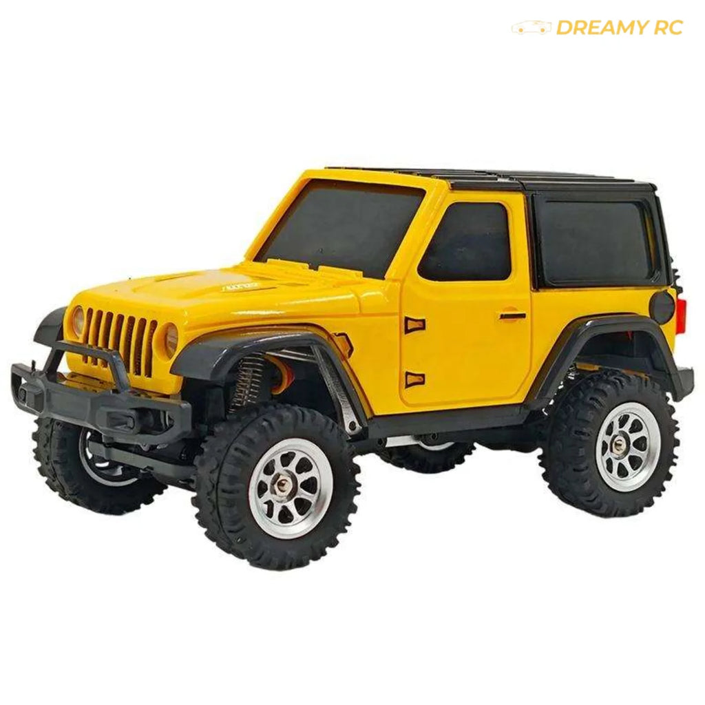 1:36 Scale Mini RC Rock Crawler – 2.4GHz All-Terrain Remote Control Car