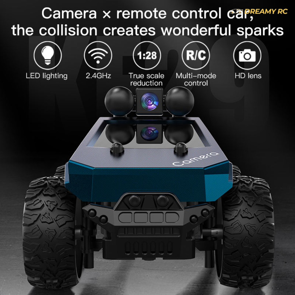 1:28 FPV RC Car with WiFi Camera – High-Speed Off-Road Remote Control Vehicle