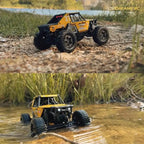1:24 Scale Metal RC Crawler – 4WD Mini Rock Climbing Remote Control Car