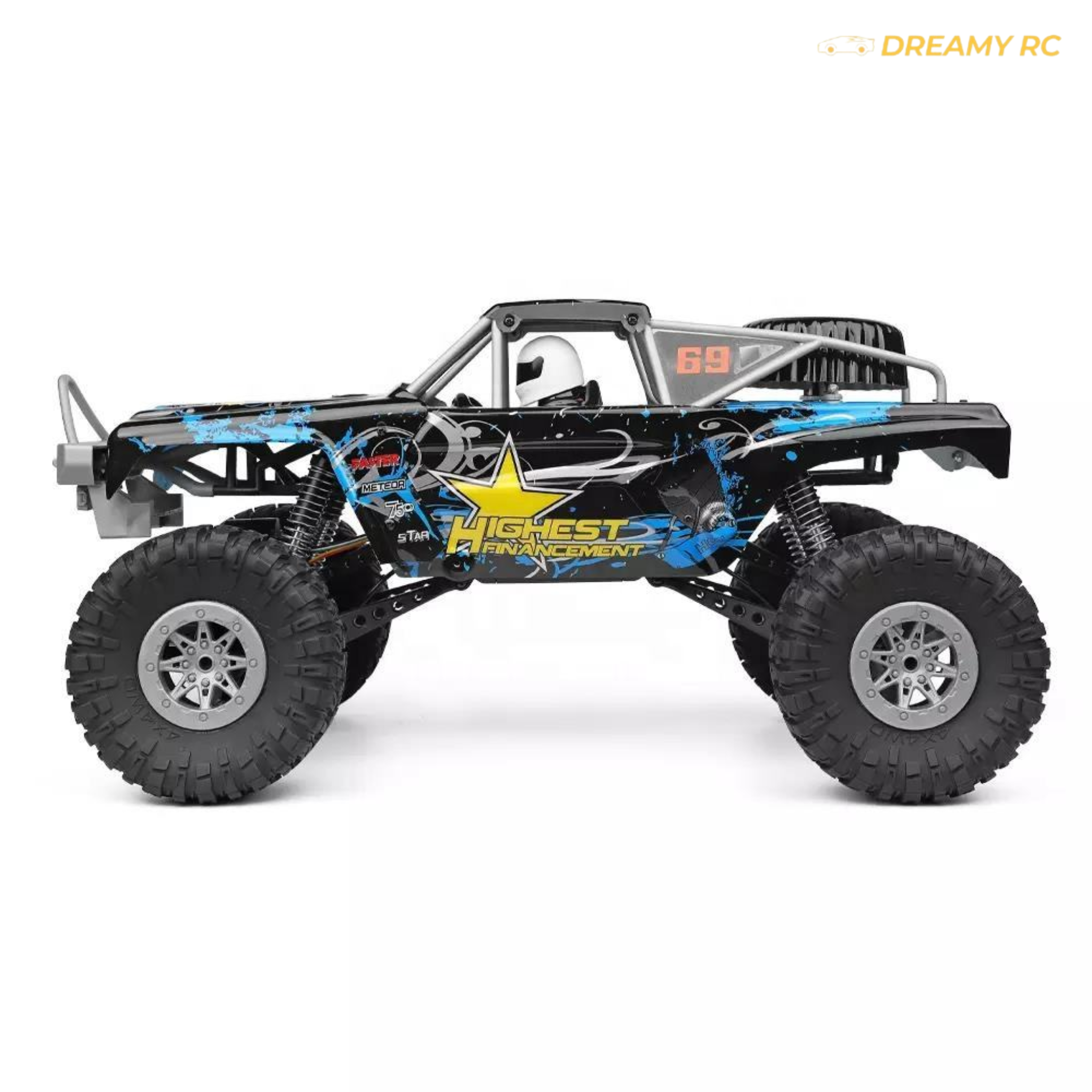 1:10 RTR 4WD Rock Crawler RC Car – Off-Road Remote Control Climbing Vehicle