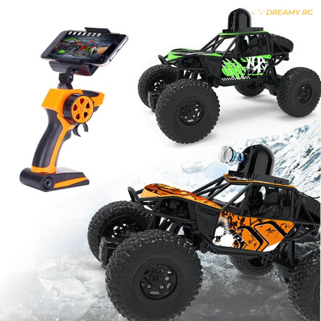 1:22 FPV RC Car with Camera – 2WD High-Speed Remote Control Off-Road Car