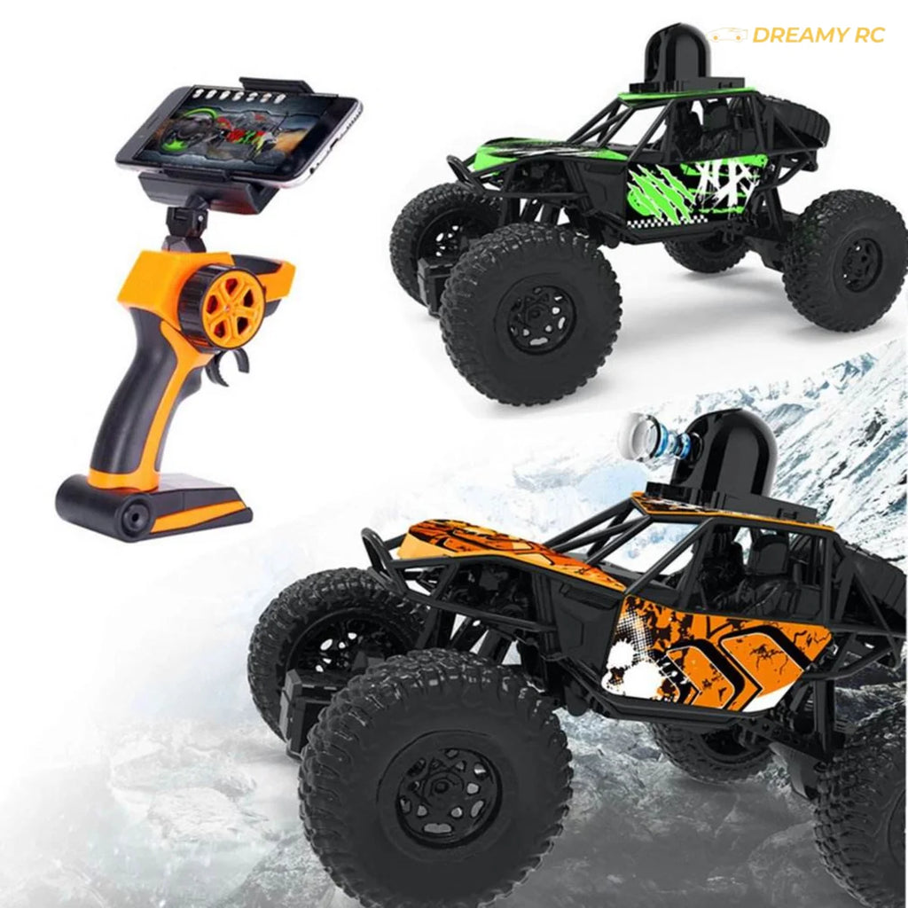 1:22 FPV RC Car with Camera – 2WD High-Speed Remote Control Off-Road Car