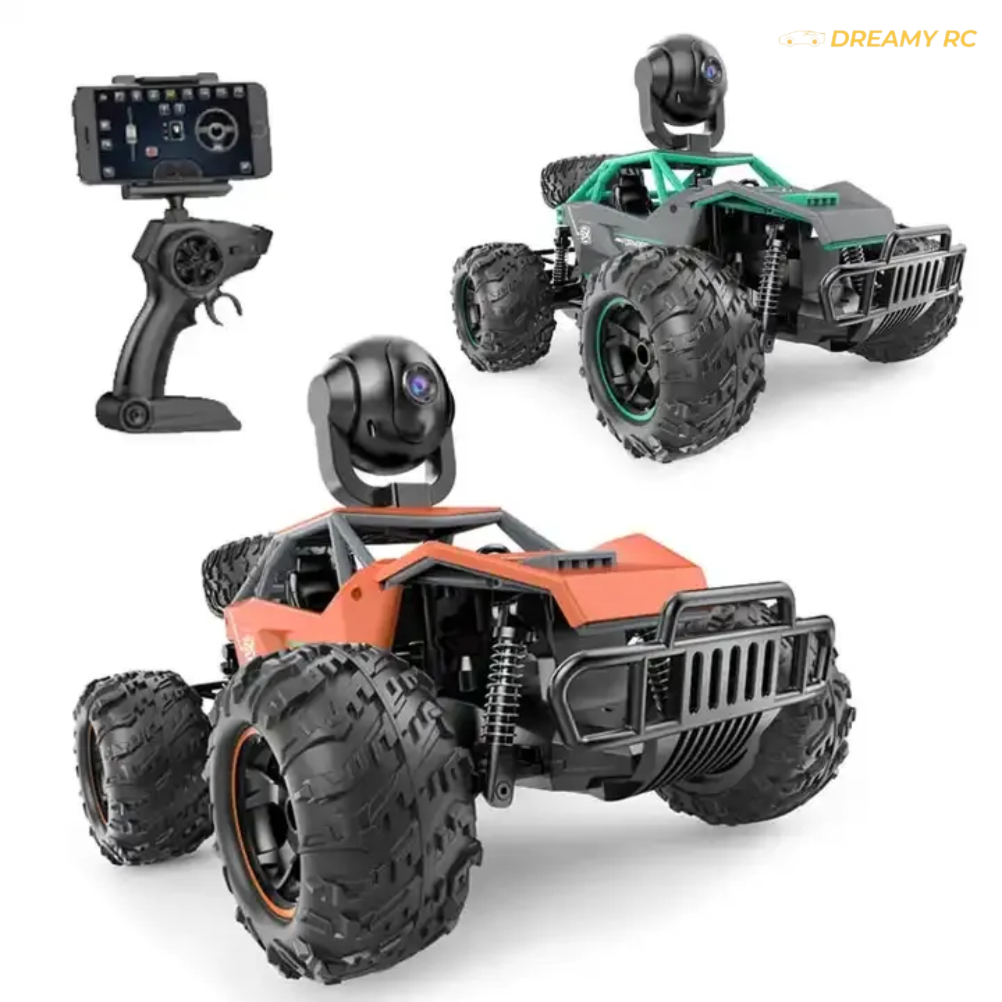 1:14 HD Camera RC Car – WiFi App Controlled Off-Road Remote Control Car