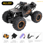HD Wi-Fi Camera RC Crawler Car – High-Speed 4WD Stunt & Off-Road Remote Control Vehicle