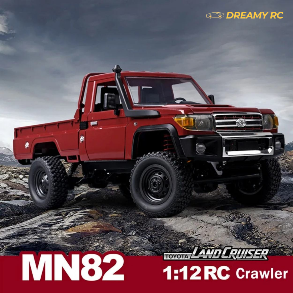 1:12 Scale Retro 4WD Rock Crawler RC Car – Off-Road