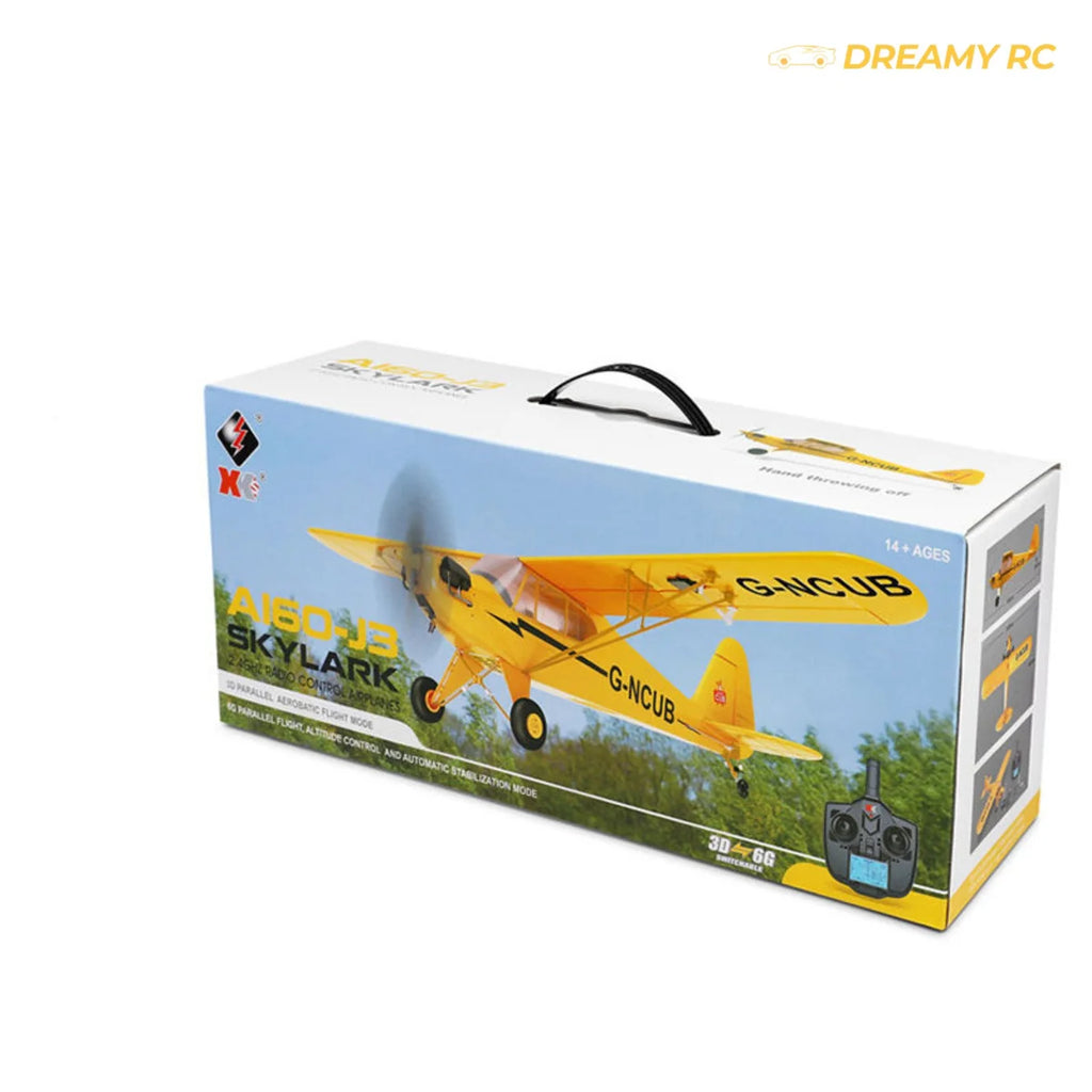WLtoys XK A160 5CH Brushless RC Airplane – 3D/6G Flight Mode Aircraft