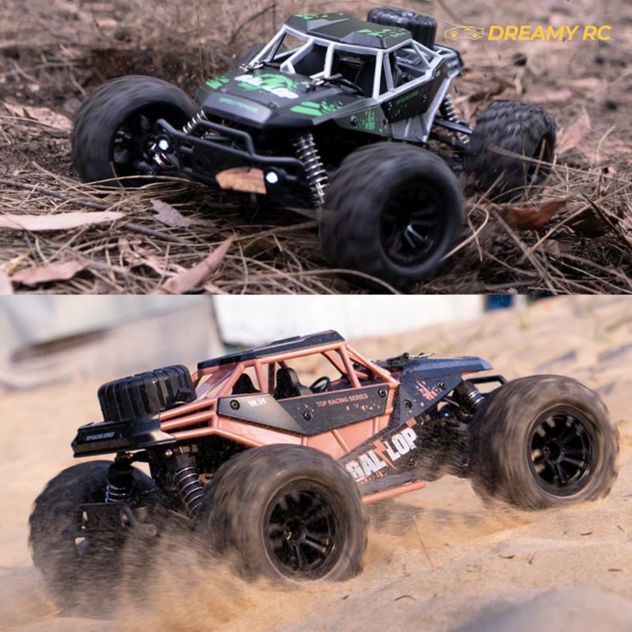 1:16 Scale 4WD High-Speed Off-Road Rock Crawler Remote Control Car