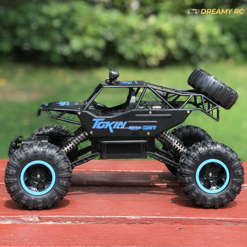 1:12 Scale 4x4 Rock Crawler RC Car – Alloy Body Off-Road Remote Control Vehicle