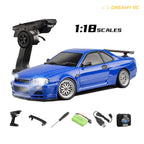 1:18 Scale Hobby Grade Drift RC Car with GYRO – High-Speed Remote Control Racing Car